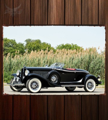Металлическая табличка Auburn V12 160A Speedster Металлическая табличка Auburn V12 160A Speedster
